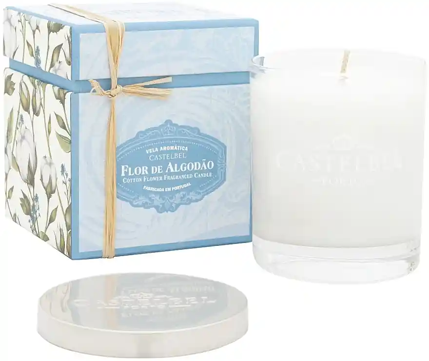 Cotton Flower Scented Candle - Bath and Body