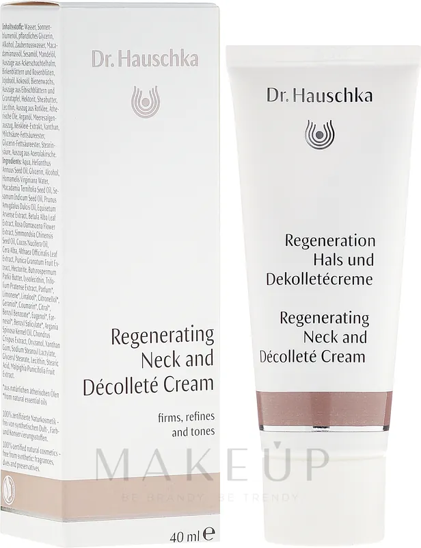Regenerating Neck & Decollete Cream - Bath and Body