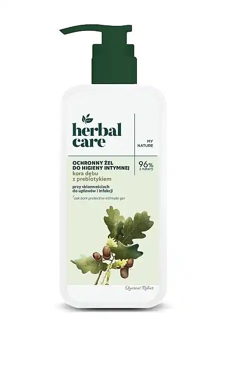 Protective gel for intimate hygiene with oak bark and prebiotic - Bath and Body