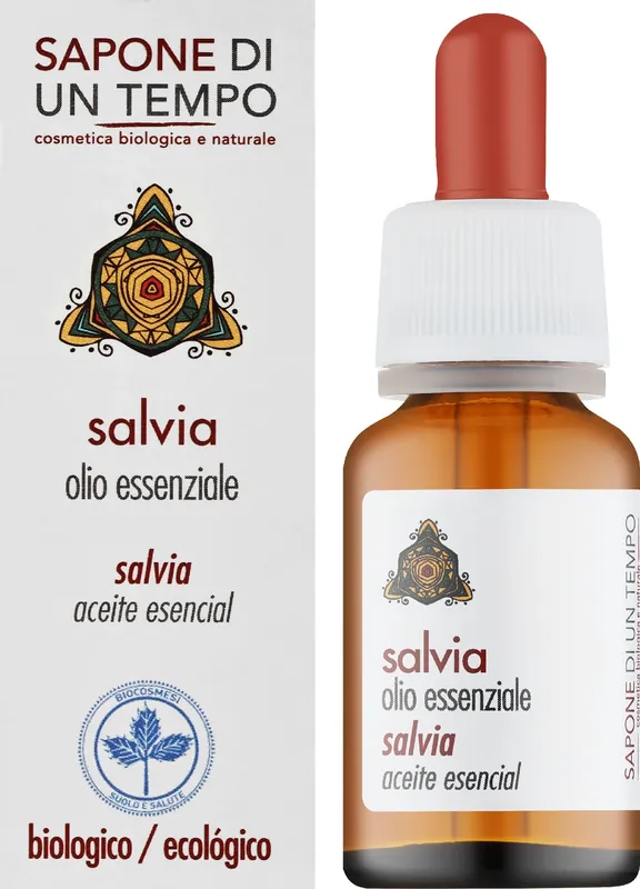 Organic Lavender Sage Essential Oil - Bath and Body