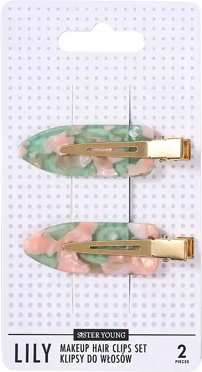 Hair Clip Set, 2 pcs. - Accessories
