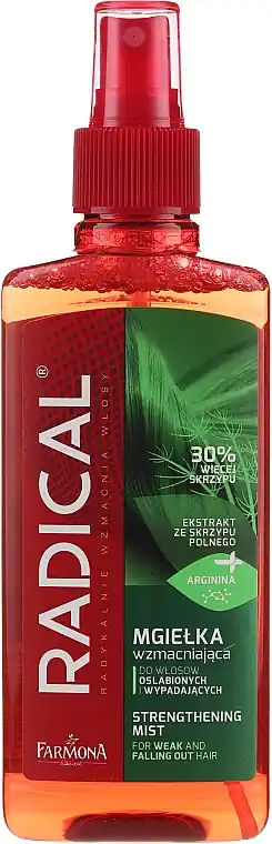 Anti Hair Loss Strengthening Horsetail Extract Spray for Damaged Hair