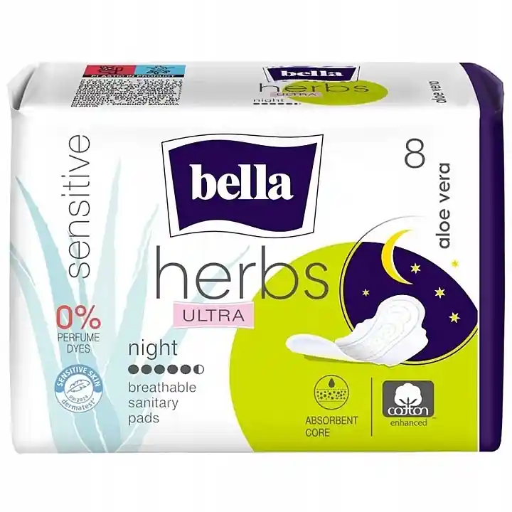 Sanitary Pads, 8 pcs. - Bath and Body