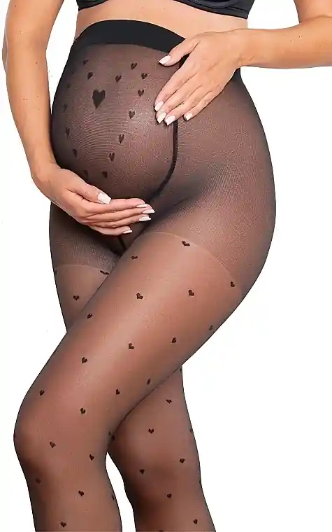 Body Protect Fashion Maternity Tights, 02, 20 Den, nero - Clothes