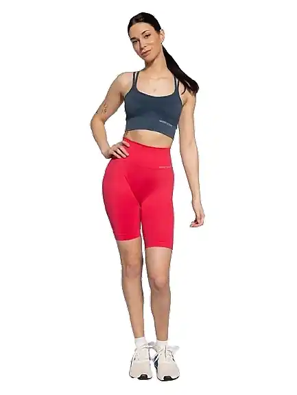 Seamless Women Cycling Shorts, teaberry - Gatta
