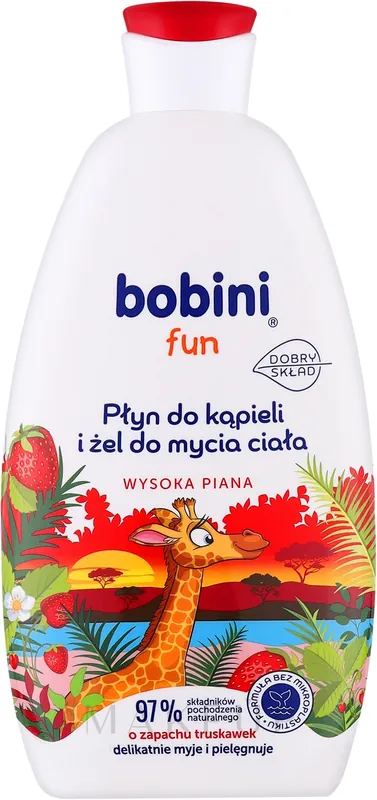 Shower Gel & Bath Foam with Strawberry Scent - Bath and Body