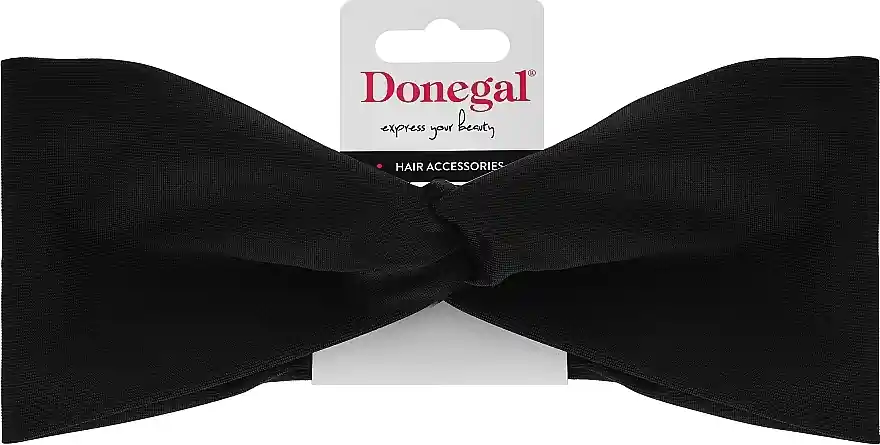 Headband, FA-5661+1, black with interweaving