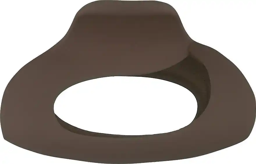 Hair claw clip 27413, brown - Accessories