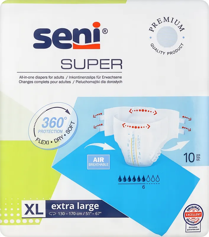 Adult Diapers, 130-170 cm