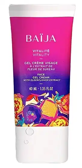 Face Gel Cream with Elderberry Extract - Skin Care Products