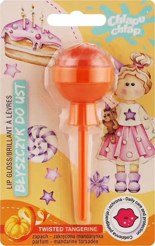 Chlapu Chlap Lip Gloss Twisted Tangerine - Makeup