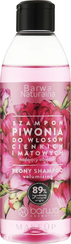 Natural Peony Shampoo for Thin & Dull Hair