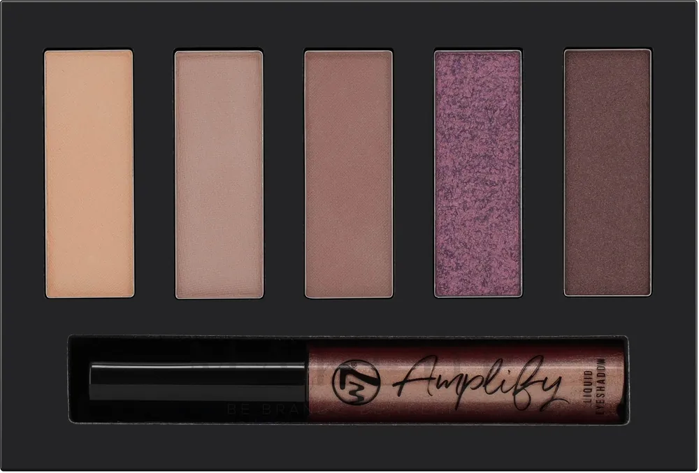 W7 Amplify Pressed Pigment Palette - Makeup