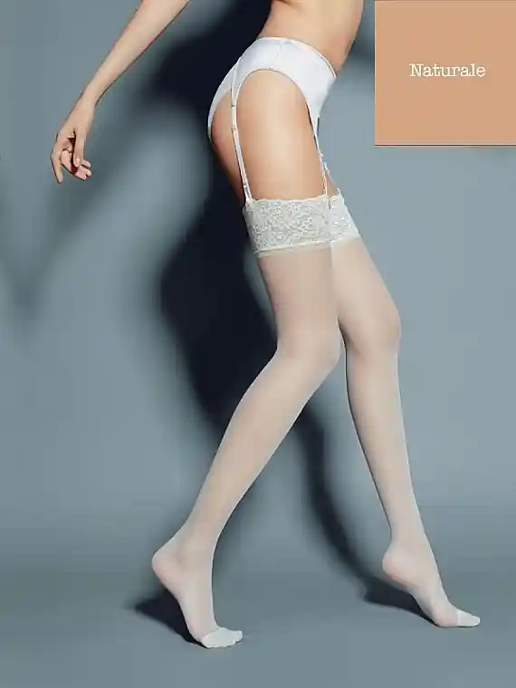 Women's Stockings "Calze Mary" 15 Den, naturale - Clothes