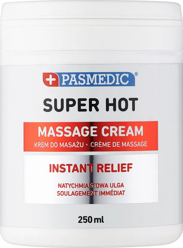 Super Hot Massage Body Cream - Bath and Body