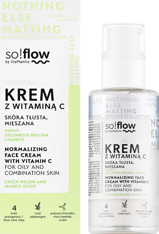 Normalizing Face Cream with Vitamin C - Skin Care Products