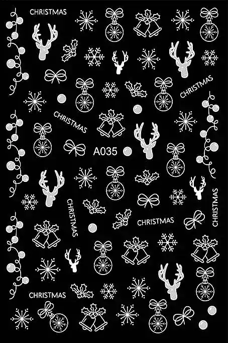 Nail Stickers A035 - Nails