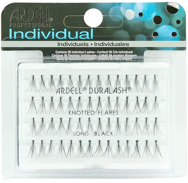 Ardell Duralash Naturals Knot Flare Long Black (56 Lashes) - Makeup