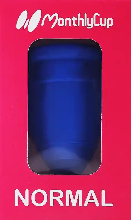 Menstrual Cup, medium, blue - Accessories