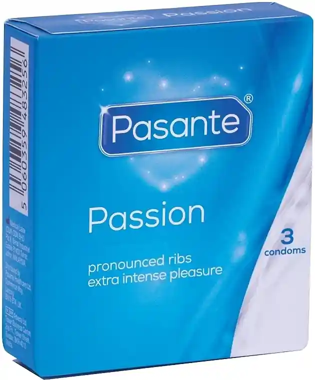 Ribbed Condoms, 3 pcs - Health & Care