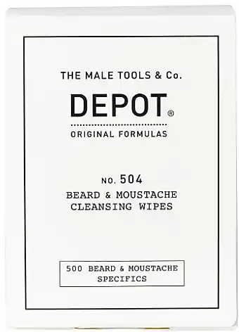 Mustache and Beard Disposable Hygienic Wet Wipes - Accessories