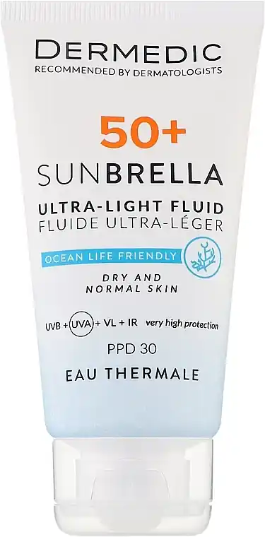 Ultra-Lightweight Protective Cream SPF 50+ for Dry & Normal Skin