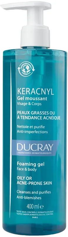 Cleansing Gel for Oily, Acne-Prone Skin, with dispenser