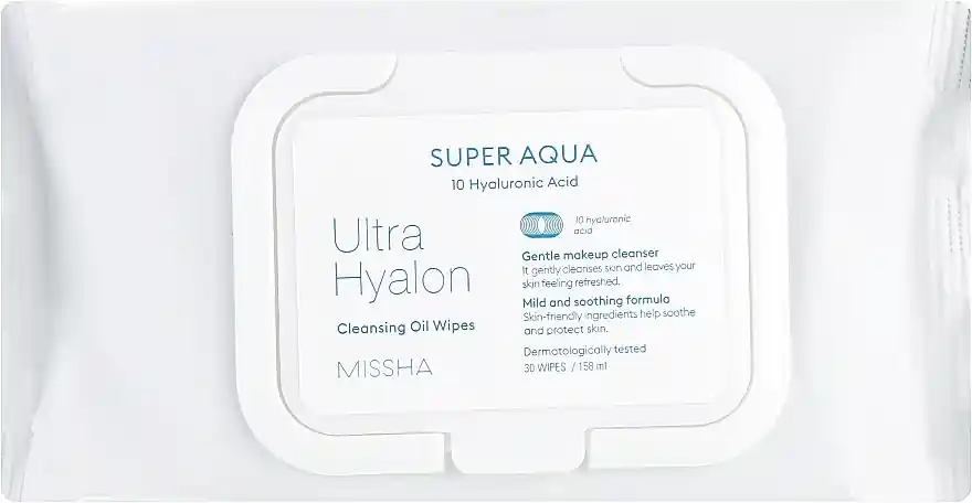 Cleansing Oils & Hyaluronic Acid Wipes - Accessories