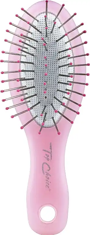 Hair Brush, 63343, 12 cm, pink - Accessories