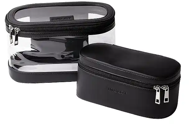 Cosmetic Bag Set, black, 2 pcs. - Accessories