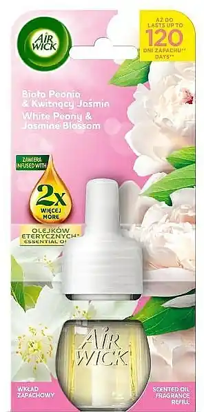 Replacement Cartridge for Air Freshener 'White Peony and Jasmine Blossom' - Bath and Body