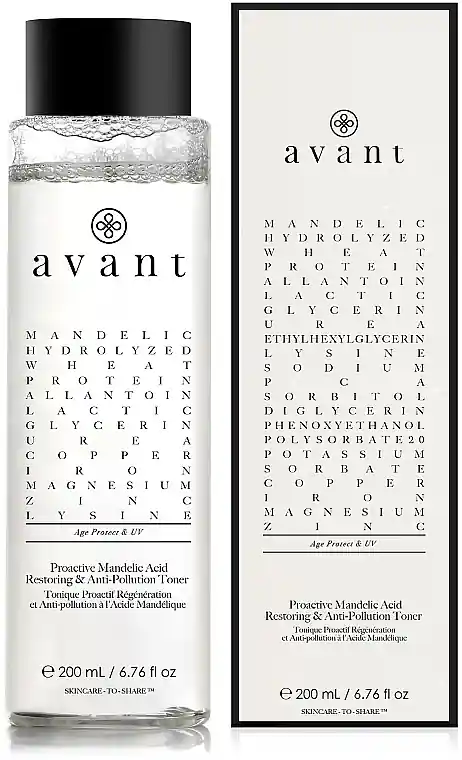 Active Restoring & Anti-Pollution Toner with Mandelic Acid