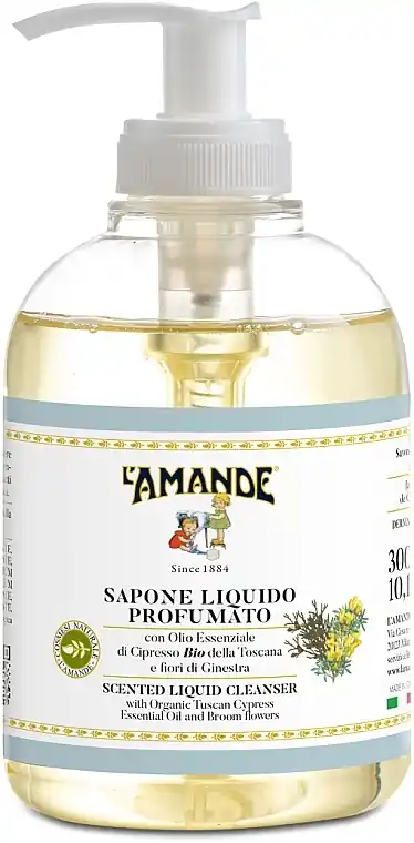 Moisturizing & Toning Perfumed Liquid Soap 'Toscana Cypress & Broom Flowers' - Bath and Body