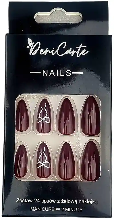Almond Tipsy, 24 pcs - Nails