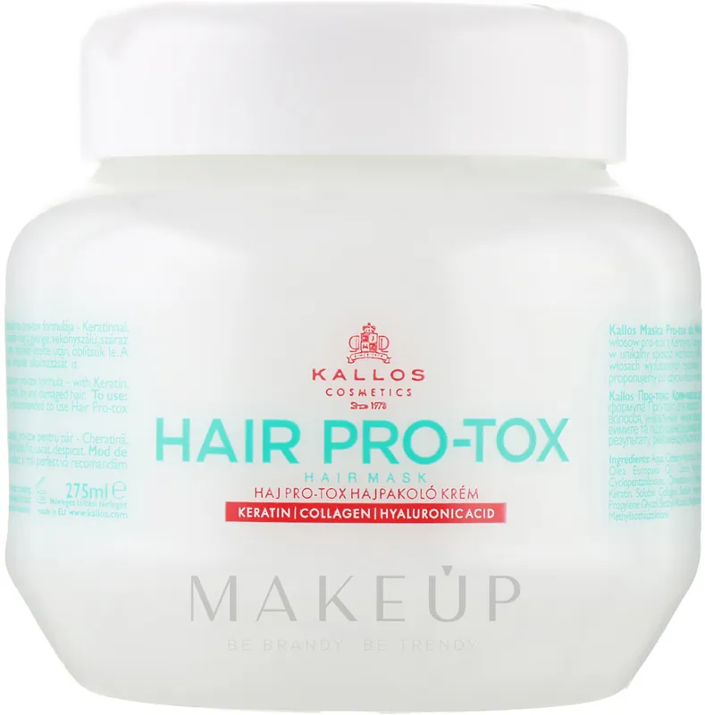 Keratin, Collagen & Hyaluronic Acid Hair Mask