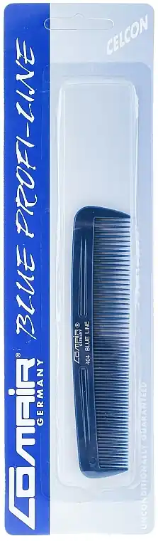 Pocket Comb #404 "Blue Profi Line", 12.5 cm - Accessories