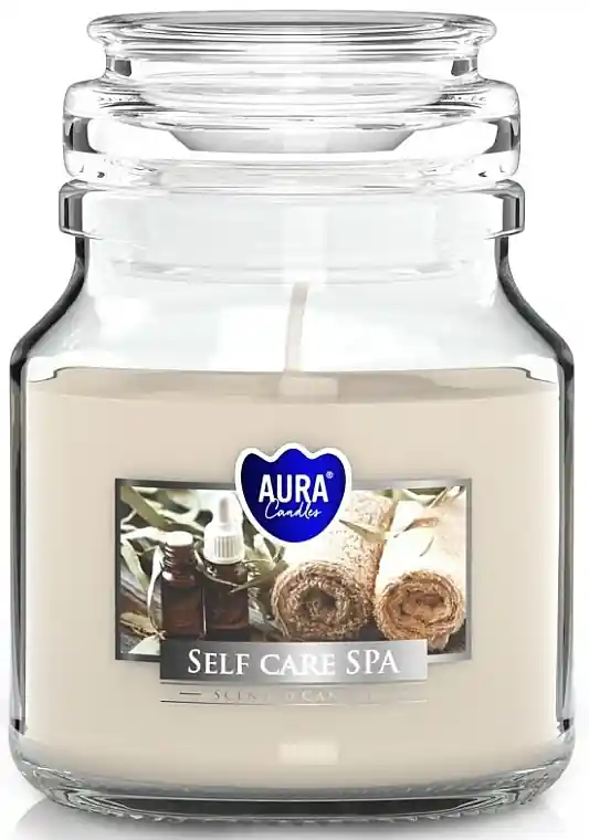 Scented Candle in Jar 'Spa Care' - Bath and Body
