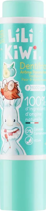 Natural 1000 Ppm Fluoride Toothpaste 'Apple' - Bath and Body