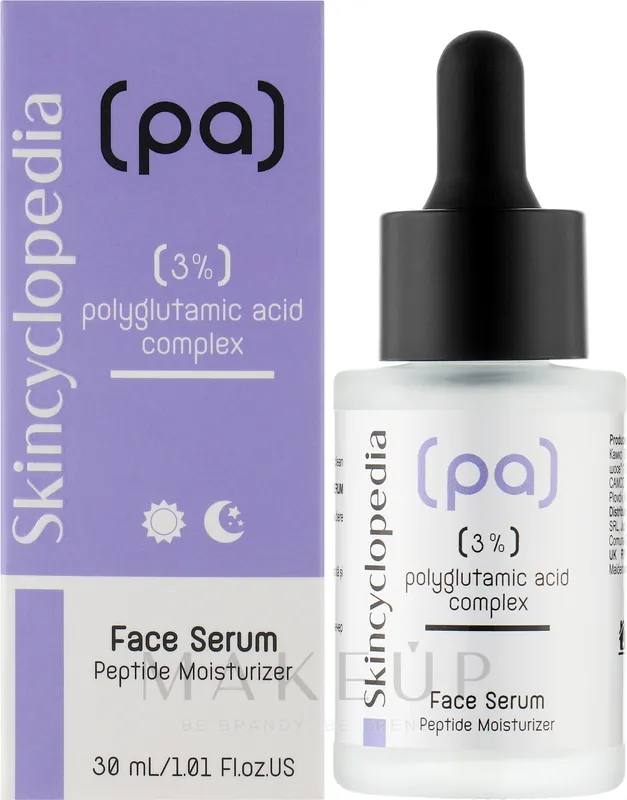 Moisturizing Face Serum with Polyglutamic Acid - Skin Care Products
