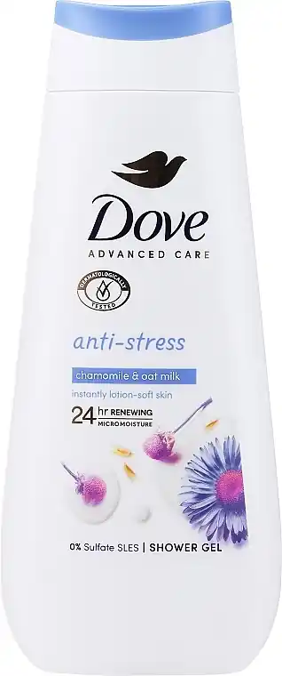 Shower Gel with Blue Chamomile & Oat Milk - Bath and Body