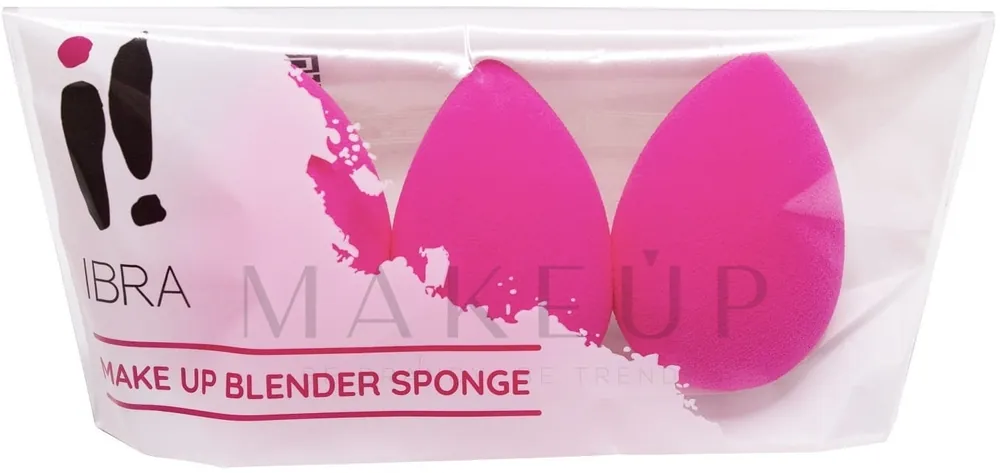 Makeup Sponge Set, 3 pcs, pink - Accessories
