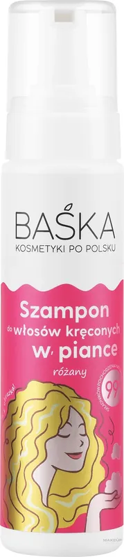 Hair Foam Shampoo ‘Rose’