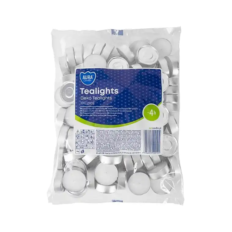 Tealight Set, no scent, 100 pcs. - Accessories