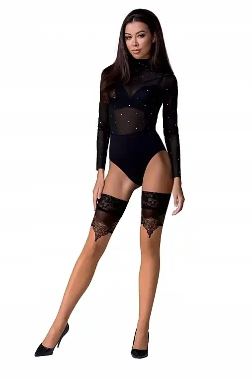 Stockings ST113, 20 Den, beige gold - Clothes
