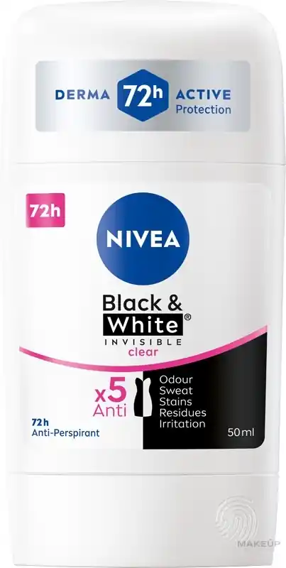 Deodorant Stick 'Invisible Black & White Protection' - Bath and Body