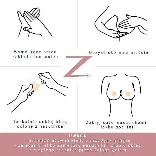 Flower Nipple Pads - Clothes