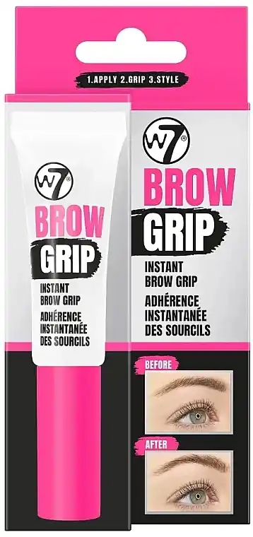 W7 Brow Grip Eyebrow Fixing Gel - Makeup