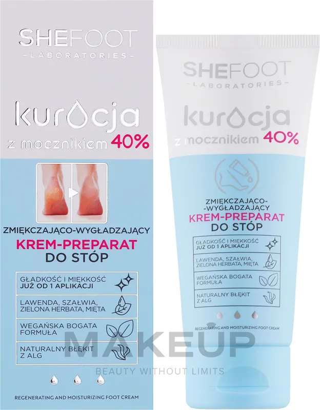 40% Urea Foot Cream - Bath and Body