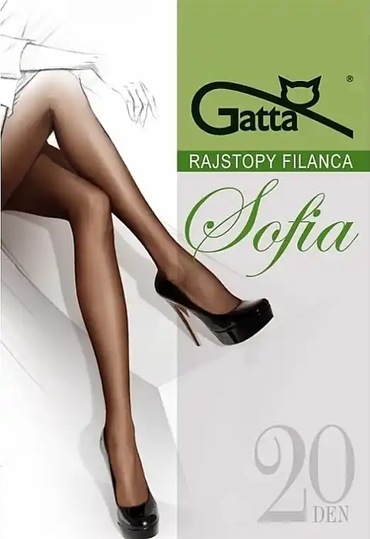 Sofia Tights, 20 Den, grafit - Clothes