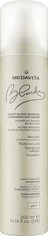 Mousse Conditioner for Warm Blonde Tones - Hair
